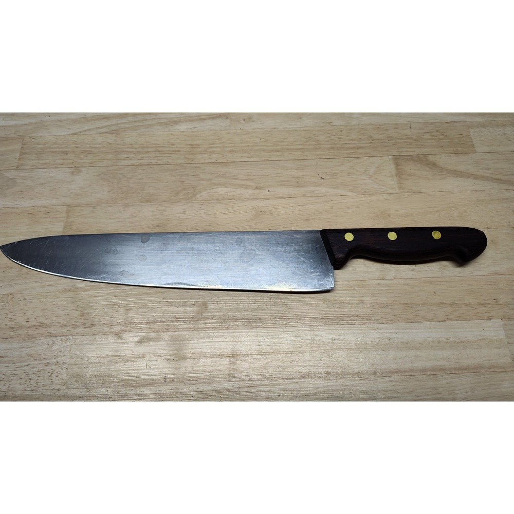 Dexter 45-12 Connoisseur Chefs Knife 12" Blade Made In USA High Carbon Steel